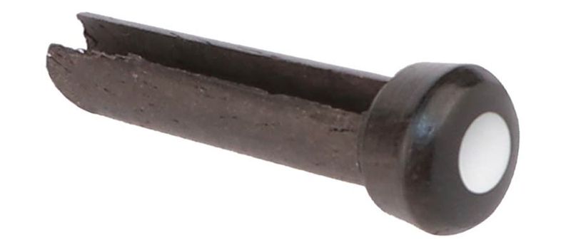 Boston 338-E Bridge Pins Ebony / Pearloid Dots 6-p