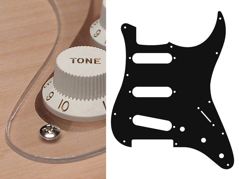 Boston ST-113 Pickguard Strat - Transparent