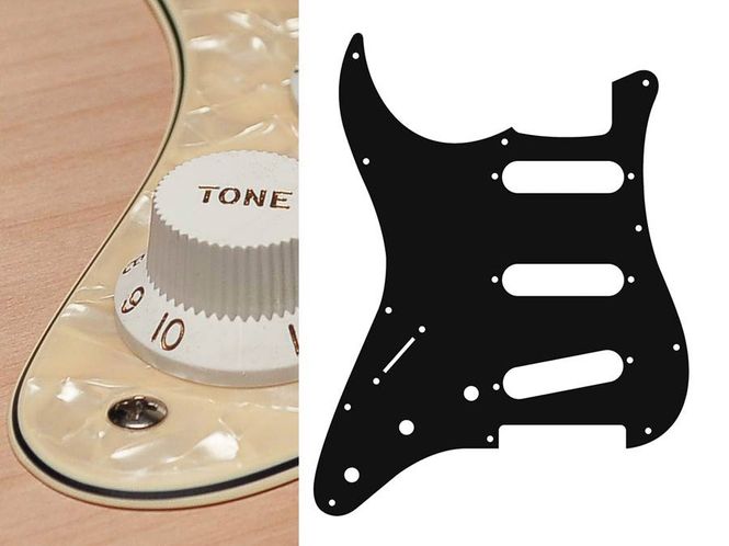 Hovedbilde Boston SL-313 Pickguard Strat - Pearl Violet ...