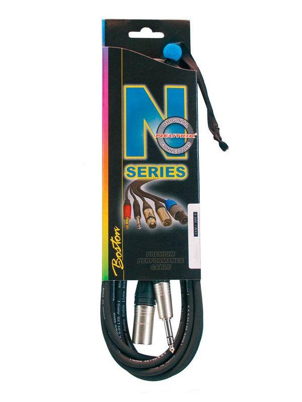 Boston N-Series Microphone Cable XLR (m) - Tele Stereo 5 m