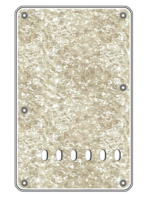 Hovedbilde Boston BP-413 Strat Back Plate - Pearl White