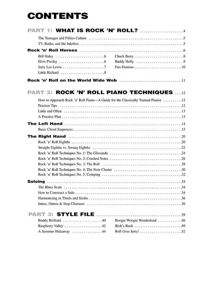 Rock'N'Roll Piano - The Complete Guide with Audio!