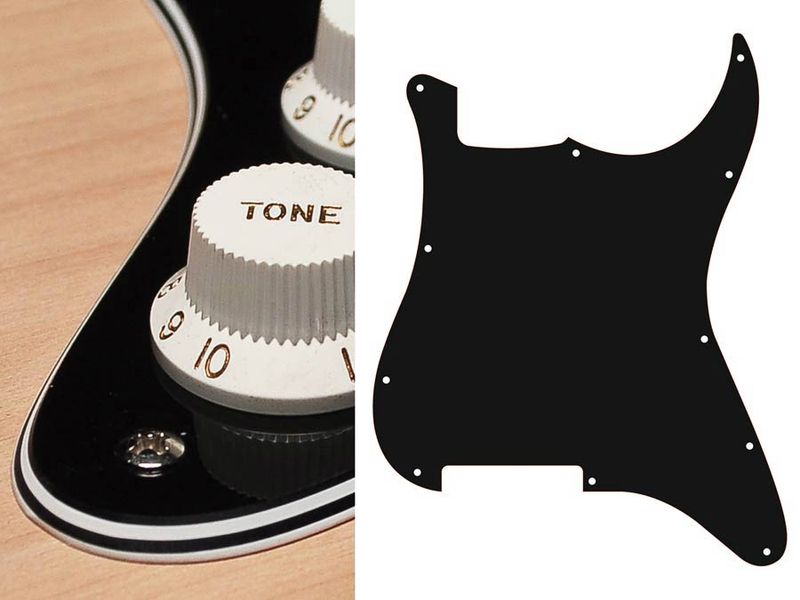 Boston ST-400 Pickguard Strat - Black