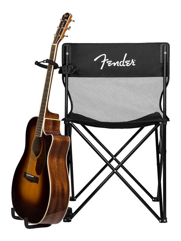Fender  festival folding chair with integrated guitar stand