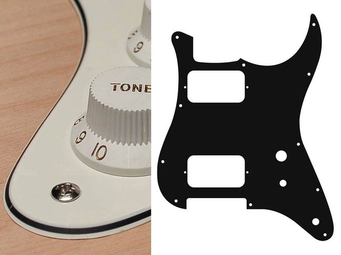 Hovedbilde Boston ST-331 Pickguard Strat - Vintage White