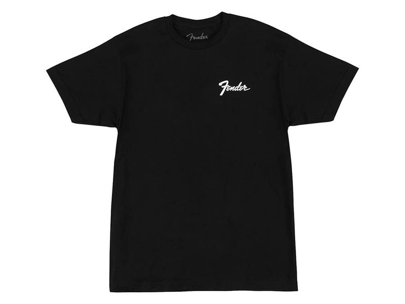 Fender  T-Shirts transition logo, black, XL
