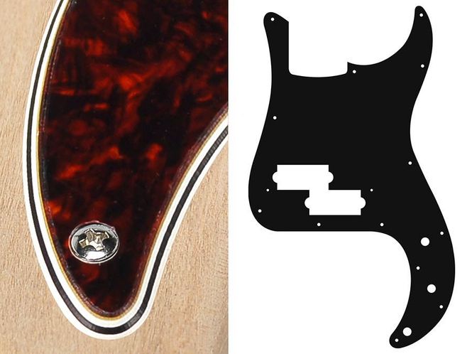 Hovedbilde Boston PB-415 Pickguard P-Bass - Tortoise Intense