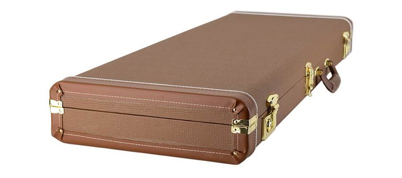 Boston DGC-ST California Series Hardcase Electric Guitar - Brown Tolex
