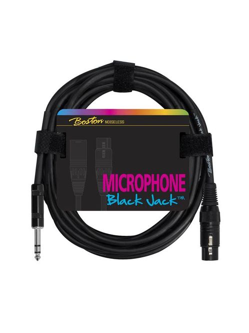 Hovedbilde Boston Black Jack Microphone Cable XLR (f) - Tele ...