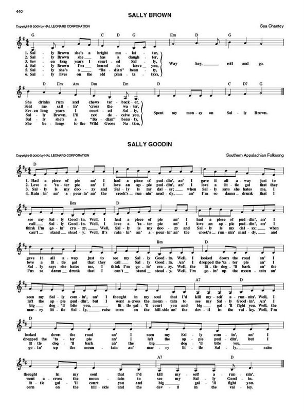 The Folksong Fake Book