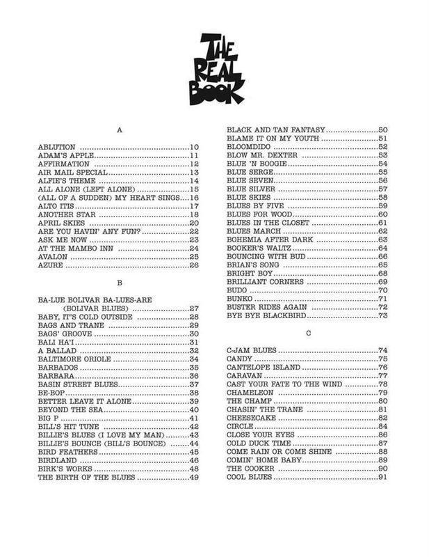 The Real Book - Volume II - Second Edition