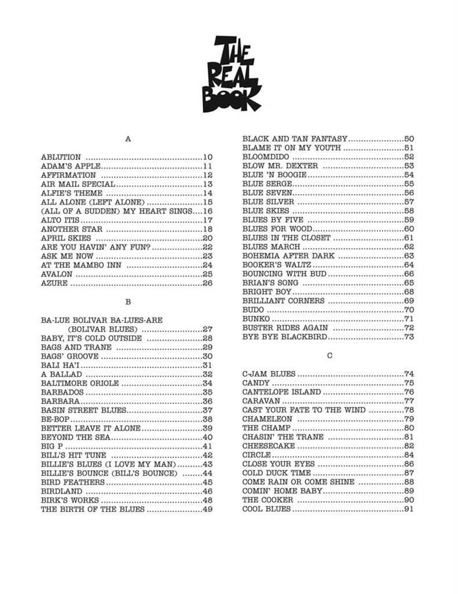 The Real Book - Volume II - Second Edition