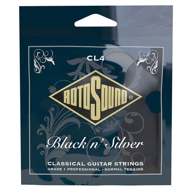 Hovedbilde Rotosound CL4 Superia Pro Black & Silver