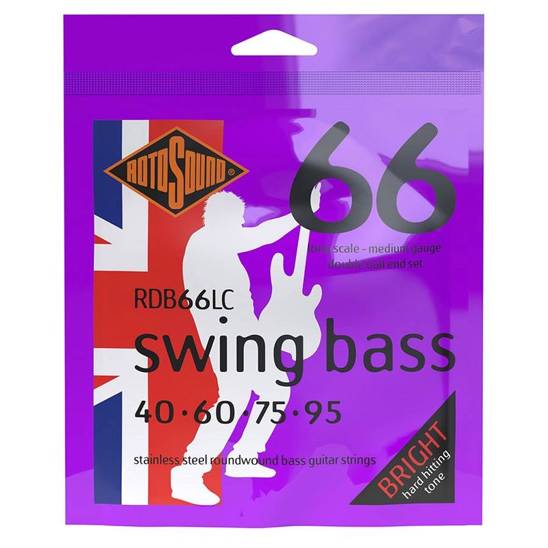 Rotosound RDB66LC Swing Bass 66 - Double Ball-End - 40-95