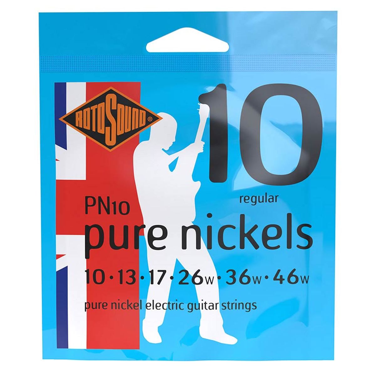 Rotosound PN10 Pure Nickels - Regular 10-46