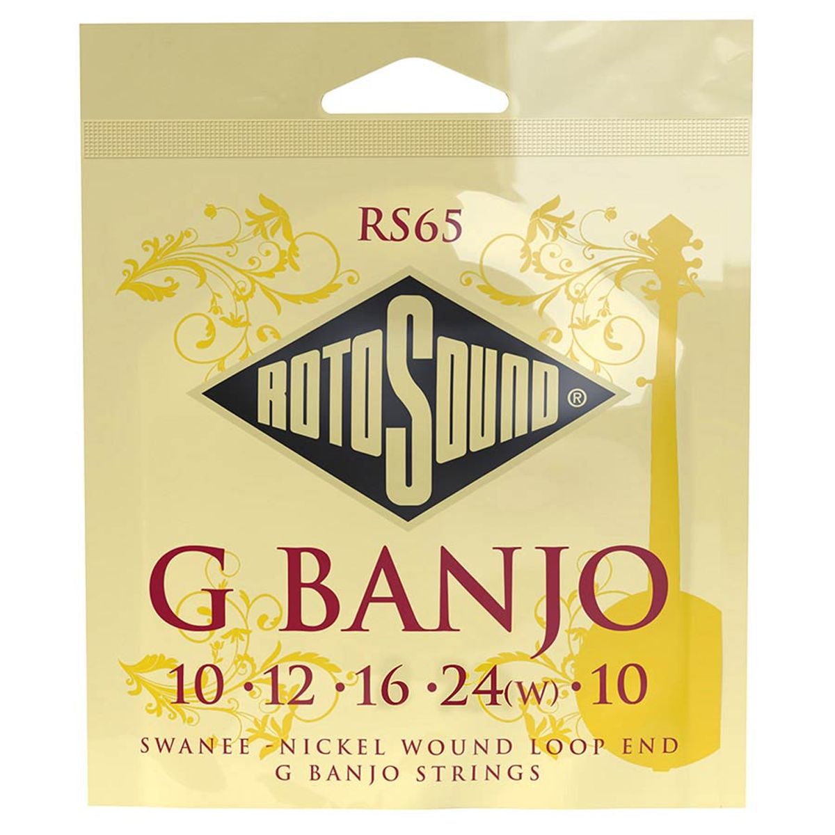 Rotosound RS65 5-string Banjo Set - Loop End