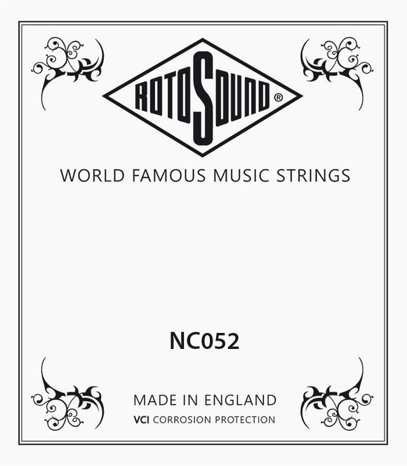 Hovedbilde Rotosound NC052 Single String - Nickel Wound