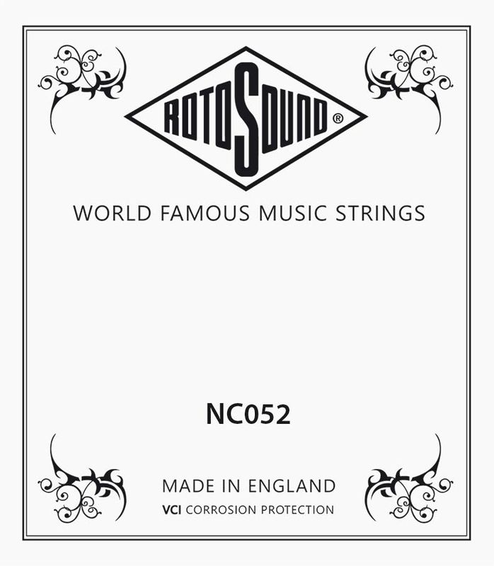 Rotosound NC052 Single String - Nickel Wound