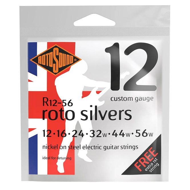 Hovedbilde Rotosound R12-56 Roto Silvers - Custom 12-56