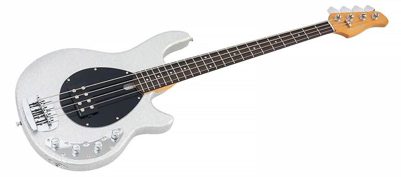 Sire Z3 4/SPS mahogany 4-string active bass guitar, silver sparkle