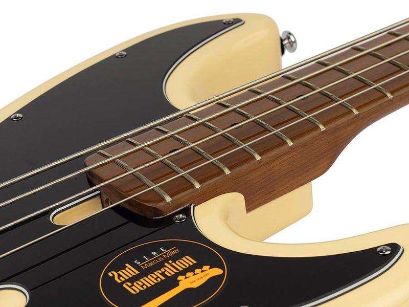 Sire D5 Series Marcus Miller Alder 4-string Bass Guitar Vintage White