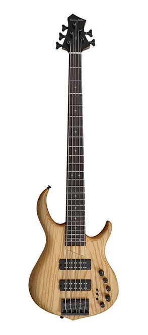 Hovedbilde Sire M5 Series Marcus Miller Swamp Ash 5-string Bass Guitar Natural