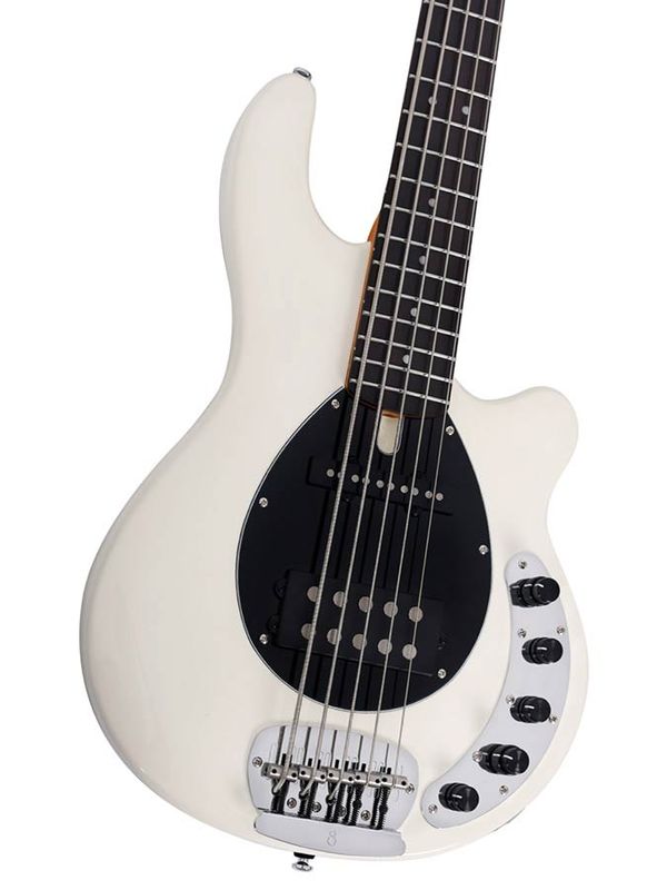Sire Z Series Marcus Miller mahogany 5-string active bass guitar, antique white