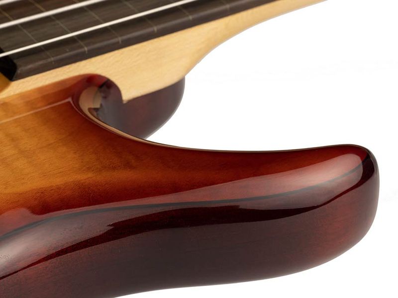 Sire M7 2nd Gen Series Marcus Miller fretless Alder + Solid Maple 4-string Bass Guitar Brown