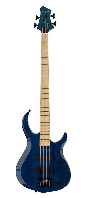 Sire M2 2nd Gen Series Marcus Miller 4-string Bass Guitar Transparent Blue