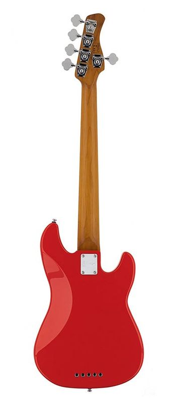 Sire P5 Series Marcus Miller Lefty Alder 5-string Passive Bass Guitar Dakota Red