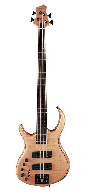 Sire M7 2nd Gen Series Marcus Miller Lefty Swamp Ash + Solid Maple 4-string Bass Guitar Natural