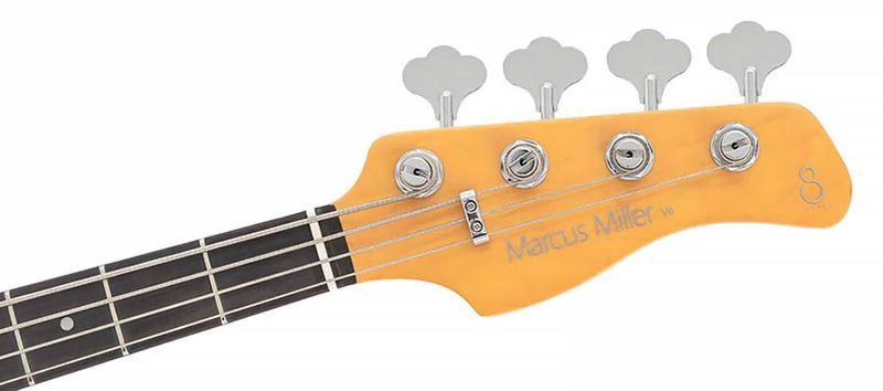 Sire V6 4/AWH mahogany+ash top 4-string active bass guitar antique white