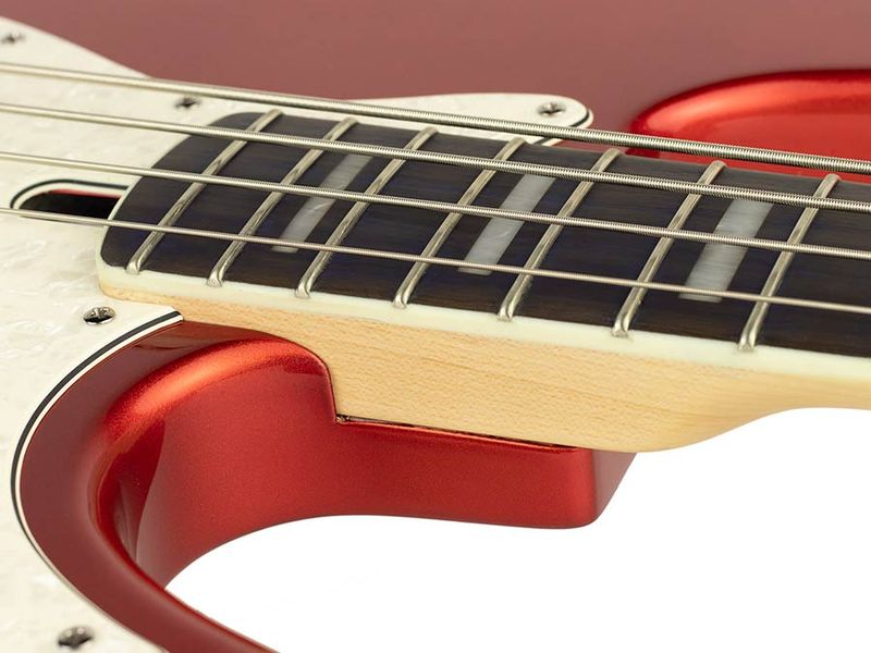 Sire V7 2nd Gen Series Marcus Miller Alder 4-string Bass Guitar Bright Metallic Red