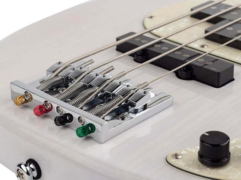 Sire P8 Series Marcus Miller swamp ash 4-string active bass white blonde