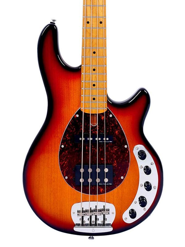 Sire Z Series Marcus Miller mahogany 4-string active bass guitar, 3 tone sunburst