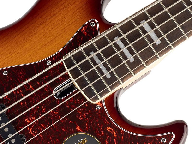 Sire V7 2nd Gen Series Marcus Miller Alder 5-string Bass Guitar Tobacco Sunburst