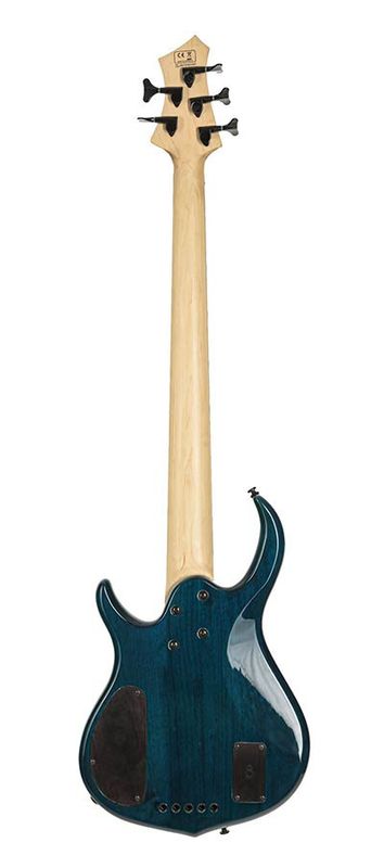 Sire M7 2nd Gen Series Marcus Miller fretless Alder + Solid Maple 5-string Bass Guitar Transparent Blue