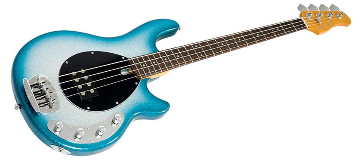 Sire Z3 4/SBS mahogany 4-string active bass guitar, skyburst sparkle