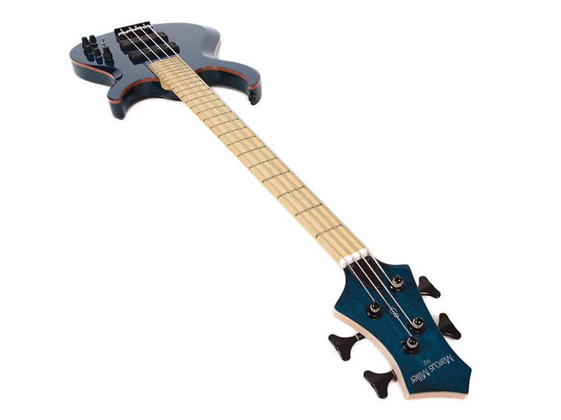 Sire M2 2nd Gen Series Marcus Miller 4-string Bass Guitar Transparent Blue