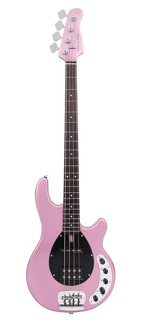 Hovedbilde Sire Z Series Marcus Miller mahogany 4-string active bass guitar, burgundy