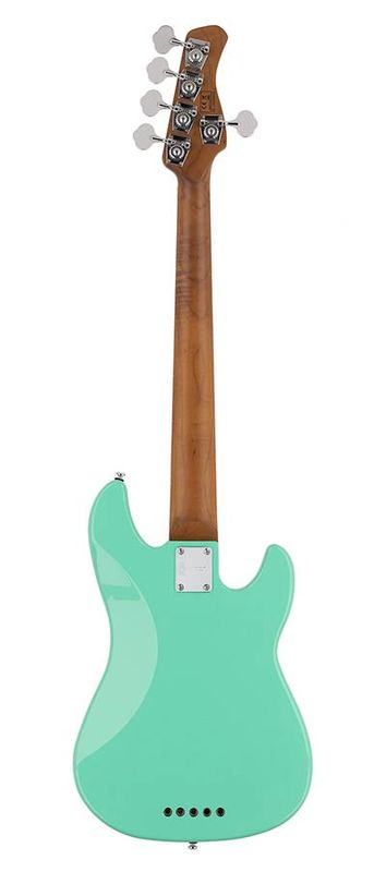 Sire P5 Series Marcus Miller Lefty Alder 5-string Passive Bass Guitar Mild Green