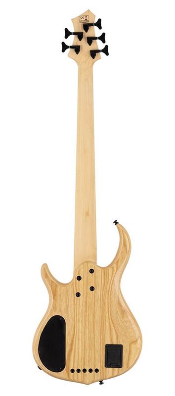 Sire M7 2nd Gen Series Marcus Miller Swamp Ash + Solid Maple 5-string Bass Guitar Transparent Black