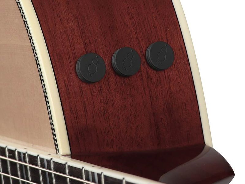 Sire A4 Series Larry Carlton Acoustic dreadnought Guitar - Solid Top and Back (Roasted Top)with SIB electronics - Natural