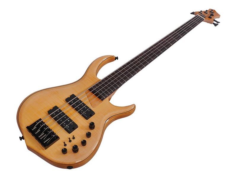 Sire M7 2nd Gen Series Marcus Miller Swamp Ash + Solid Maple 5-string Bass Guitar Natural
