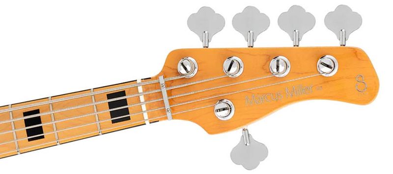 Sire V7+ A5/BKS alder 5-string active bass guitar black sparkle