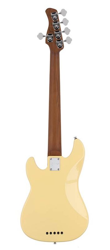 Sire P5 Series Marcus Miller Alder 5-string Passive Bass Guitar Vintage White