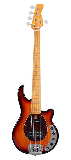 Hovedbilde Sire Z Series Marcus Miller mahogany 5-string active bass guitar, 3 tone sunburst