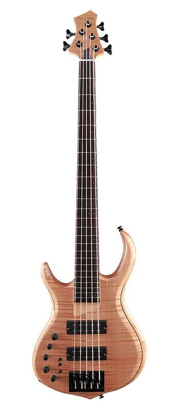 Sire M7 2nd Gen Series Marcus Miller Lefty Swamp Ash + Solid Maple 5-string Bass Guitar Natural
