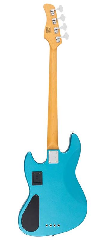Sire V6 4/OTB mahogany+ash top 4-string active bass guitar ocean turqoise blue