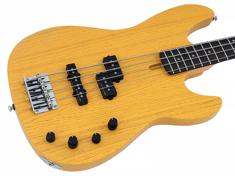 Sire P6 4/BSB mahogany+ash top 4-string active bass guitar butterscotch blonde